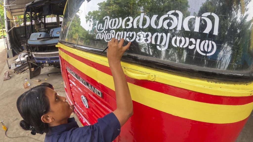 Kerala launches ‘Priyadarshini’ free bus travel scheme for women