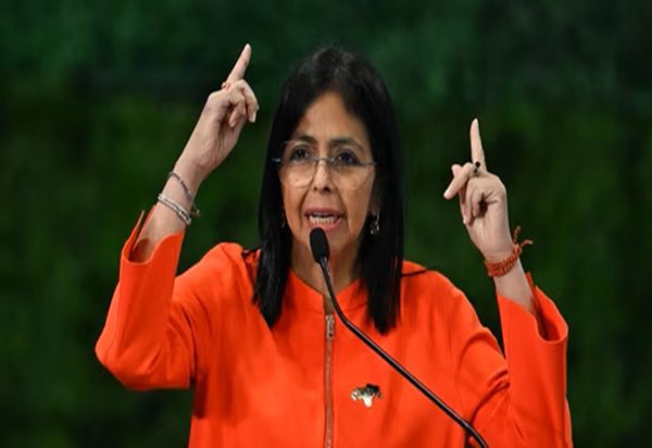 Venezuela’s Delcy Rodriguez Arrives in India to Strengthen Energy Partnership Amid Rising Oil Imports