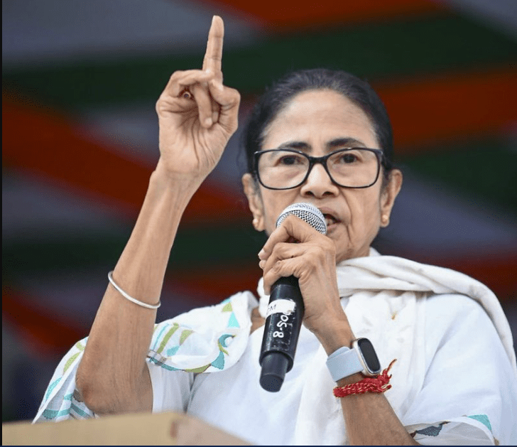Mamata Banerjee Defies Kolkata Permit Order, Stages Mega Protest
