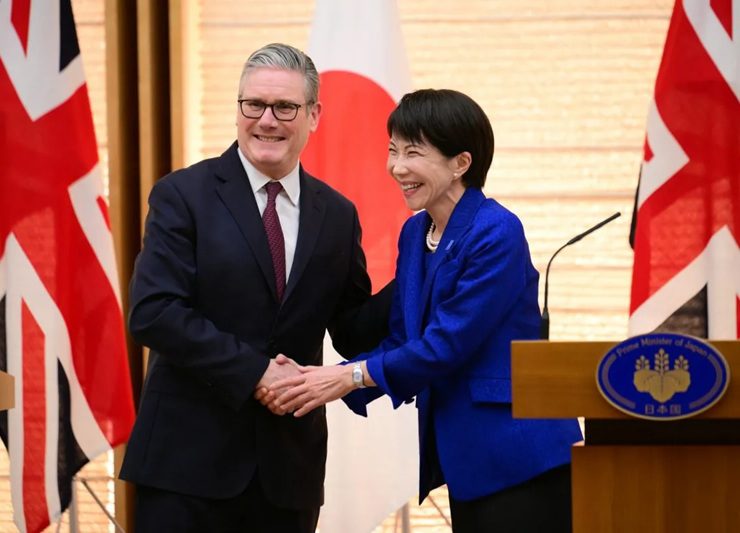 UK and Japan agree 18bn investment deal