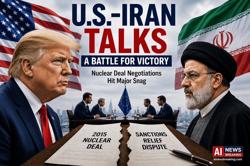 U.S.-Iran Nuclear Talks Stalled as Both Sides Demand ‘Victory’ in High-Stakes Diplomatic Showdown