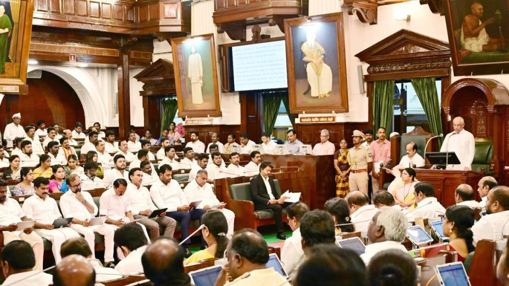 Governor’s address passes off smoothly as first session of 17th T.N. Assembly begins; House to meet for three days