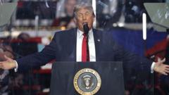 Trump launches America250 festivities with a rally on the National Mall