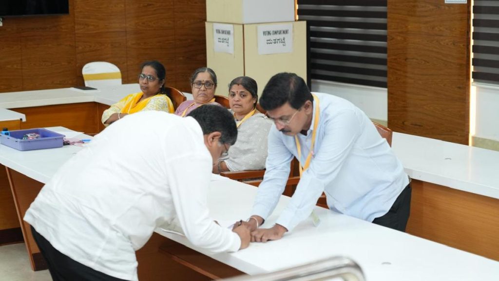Voting for Karnataka Legislative Council polls begins