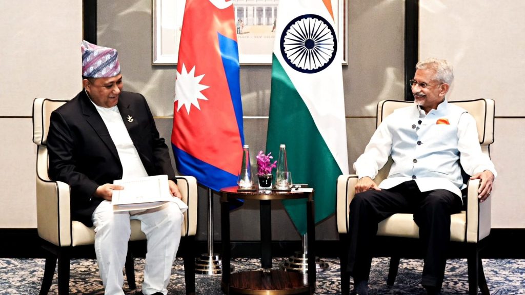 Jaishankar, Nepal’s Foreign Minister vow to take bilateral ties to new heights