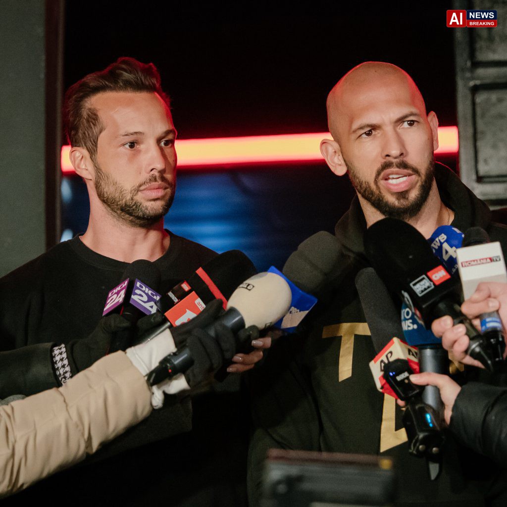 Tate Brothers Detained Amid Human Trafficking Allegations in Miami