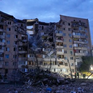 Russia Strikes Kyiv, Ukraine’s Capital, on Eve of NATO Summit