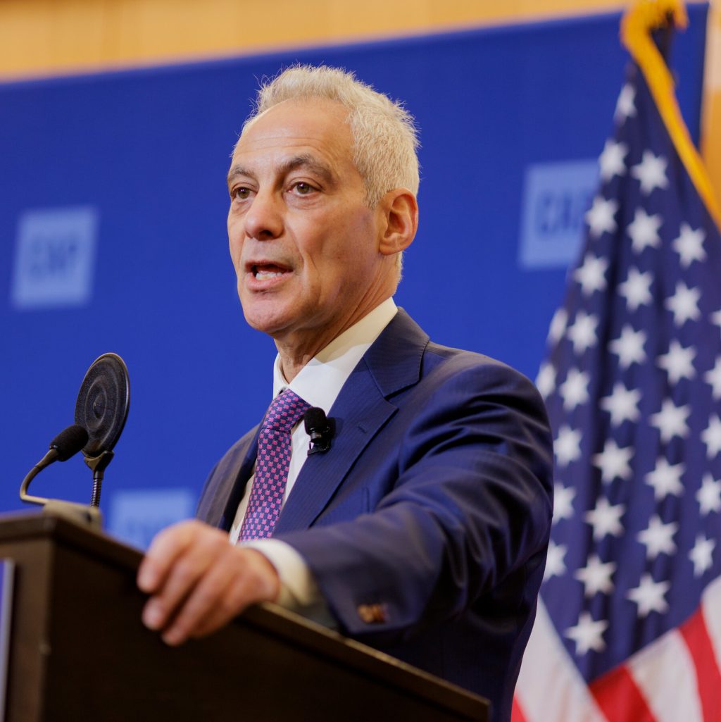 As Israel Loses Support in the U.S., Rahm Emanuel Criticizes Netanyahu