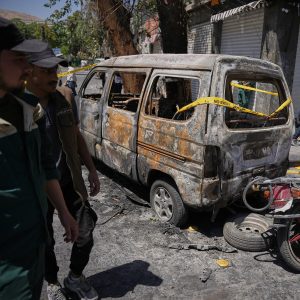 Explosions Hit Damascus During Macron Visit