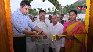 Collector inaugurates new girls’ hostel at Kannan Govt. High School in Chittoor