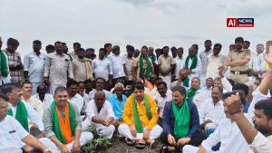 BJP Launches Padayatra to Demand Water Release from Tungabhadra Dam