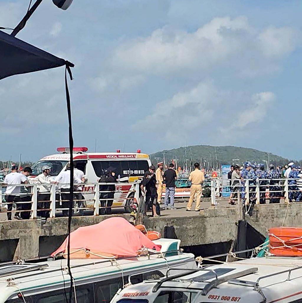 Boat Carrying Dozens of Tourists Capsizes in Vietnam