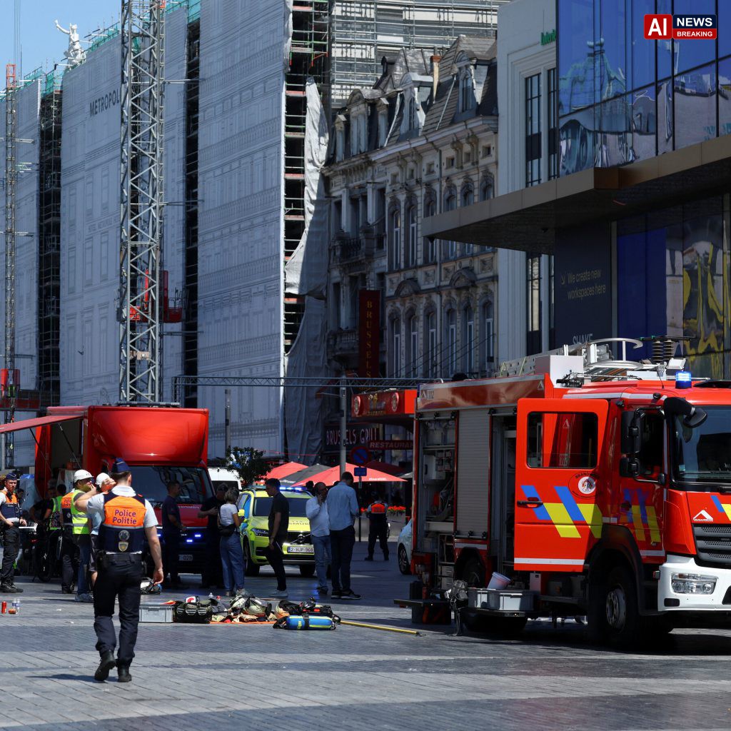 Six Dead in an Elevator After Fire in Central Brussels