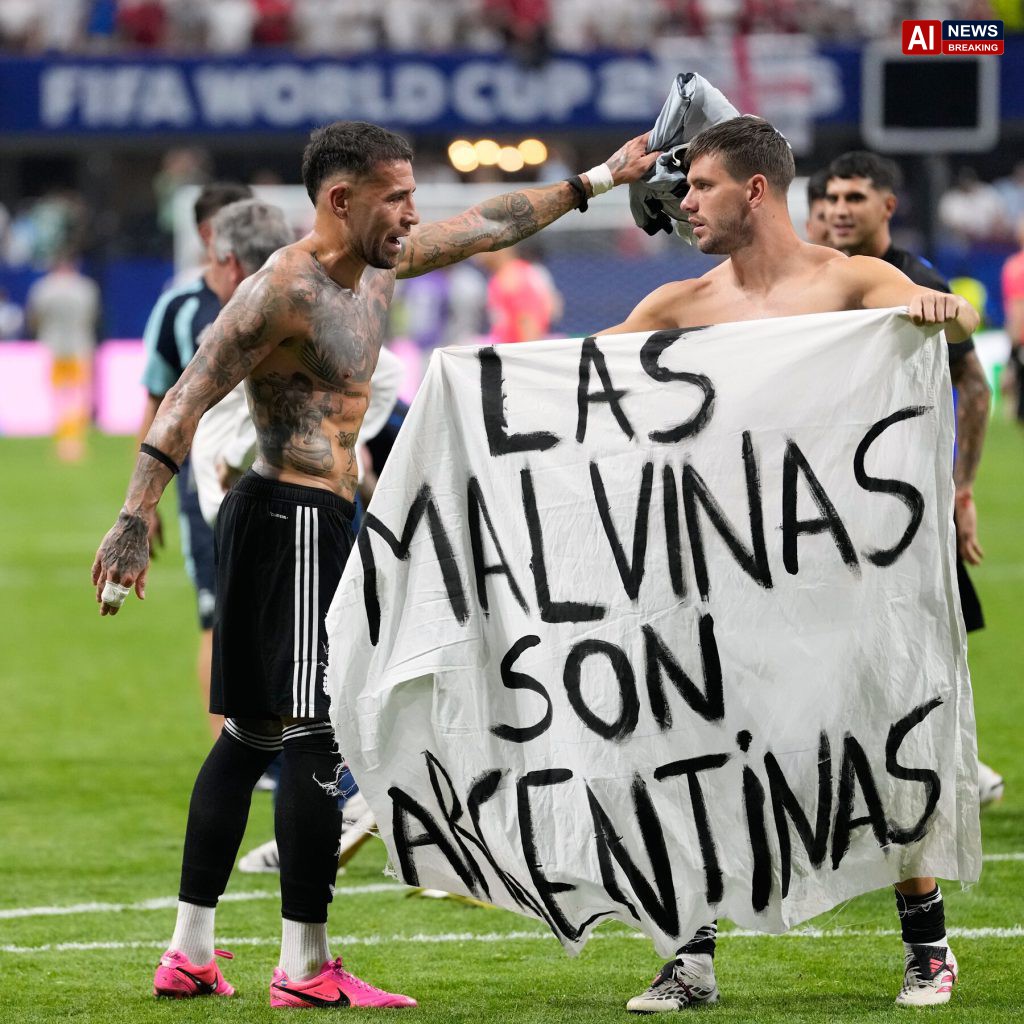 Argentina Celebrates Falklands Victory Over England