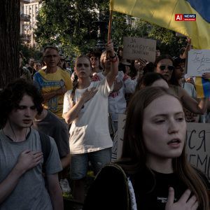 Ukrainian protesters demand Syrskyi's resignation