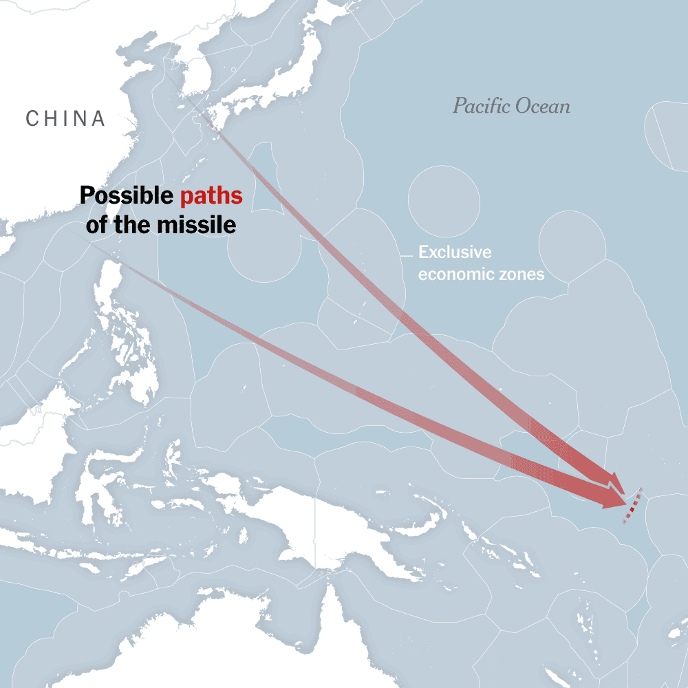 Why China Fired a Long-Range Missile Into the Pacific