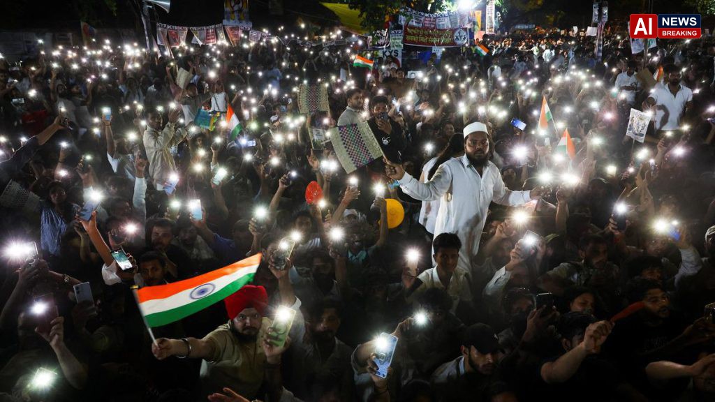CJP begins night vigil at Jantar Mantar