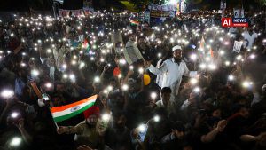 CJP begins night vigil at Jantar Mantar