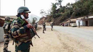 Forces search Manipur area
