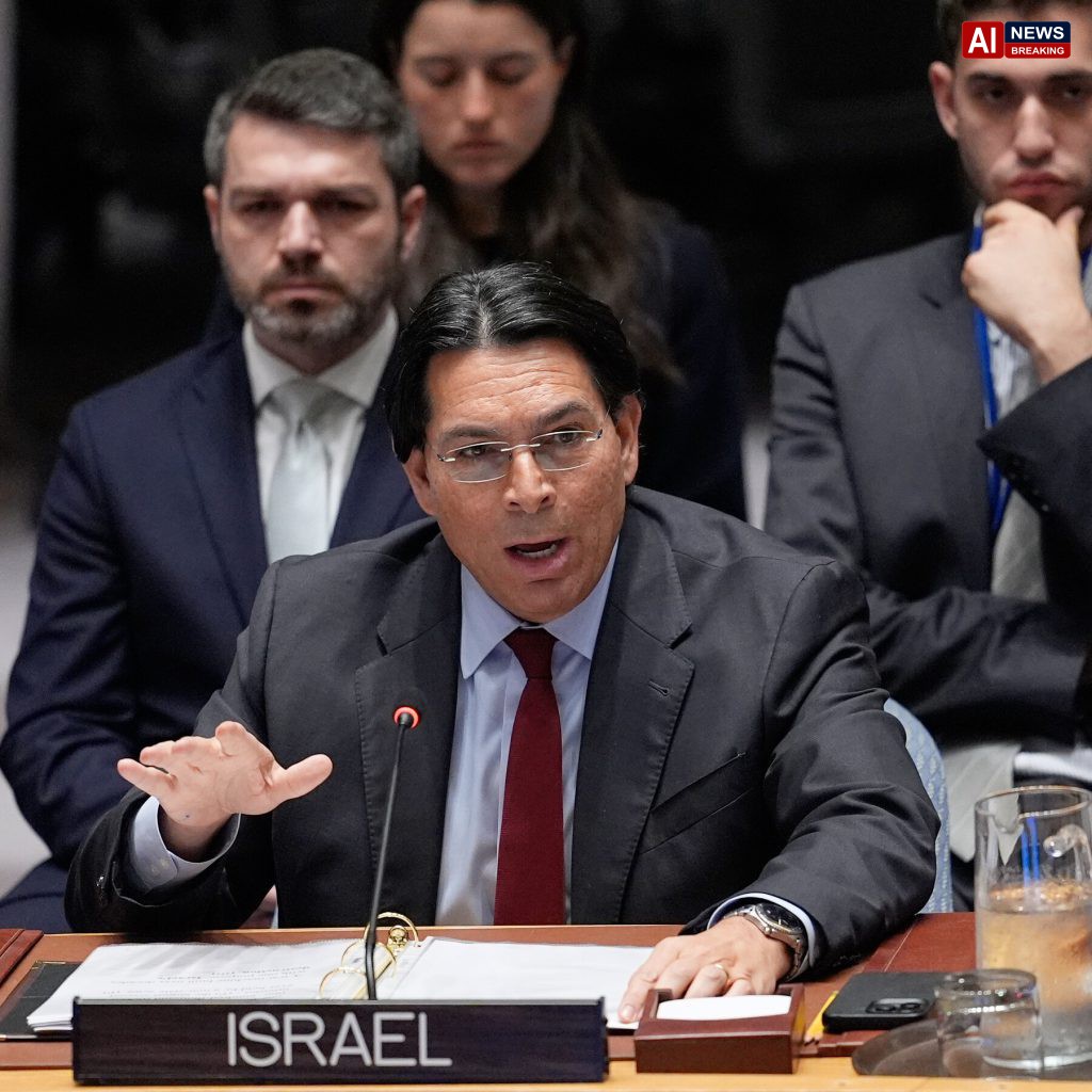Israel’s Ambassador to U.N. Lashes Out at Mamdani Over Netanyahu Arrest Threats