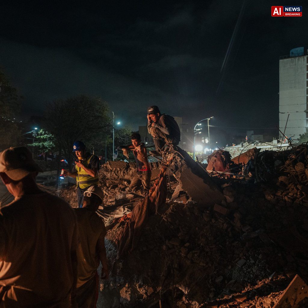 Two Brothers Search for Relatives After Venezuela Earthquake.