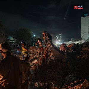 Two Brothers Search for Relatives After Venezuela Earthquake.