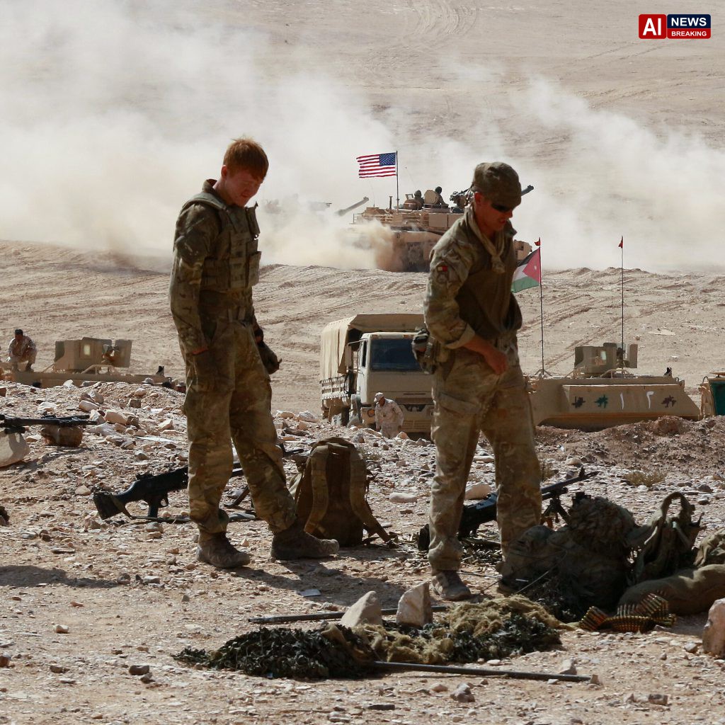 US troops stationed in Jordan