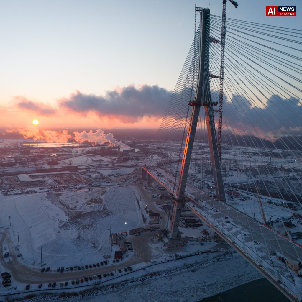 As Canada Opens Gordie Howe International Bridge, Americans Are Told to Stay Home