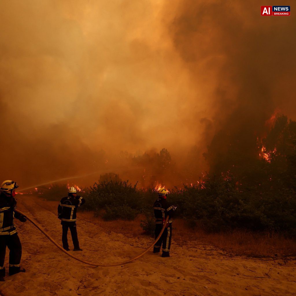 What to Know About the Wildfires Raging in Western Europe