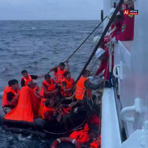 Vietnamese cargo ship sinks in South China Sea, 15 sailors missing.