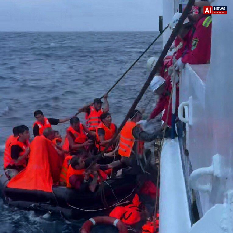 Vietnamese cargo ship sinks in South China Sea, 15 sailors missing.