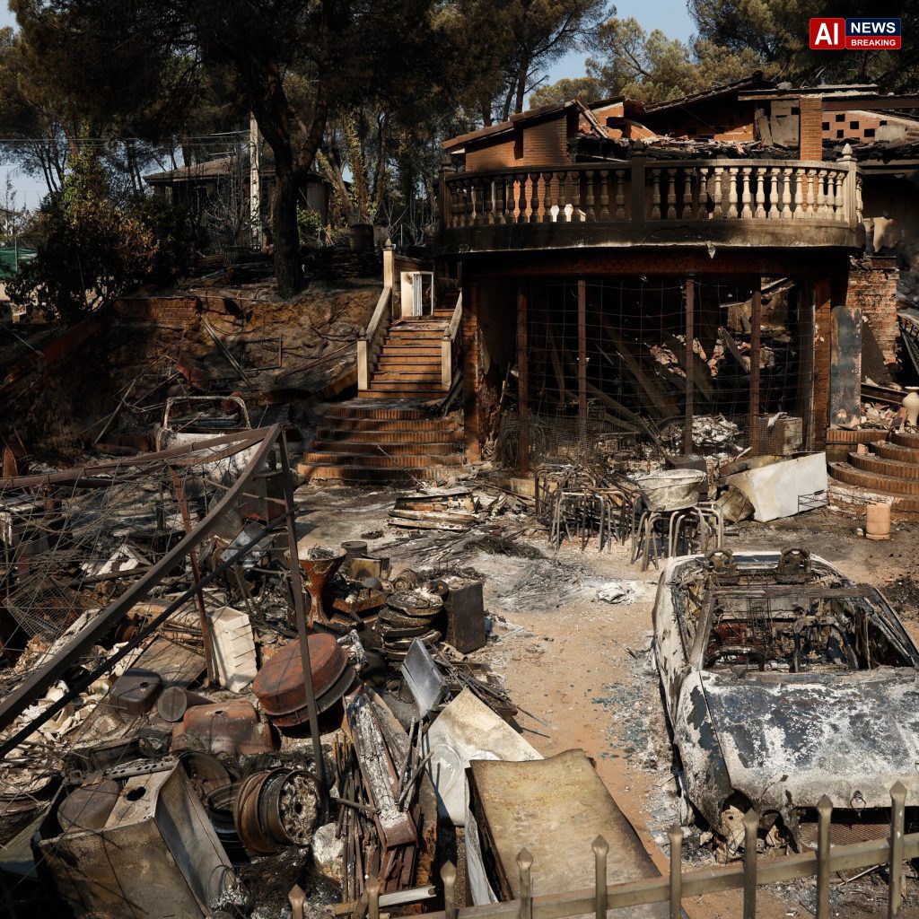 Wildfires edge closer to Madrid