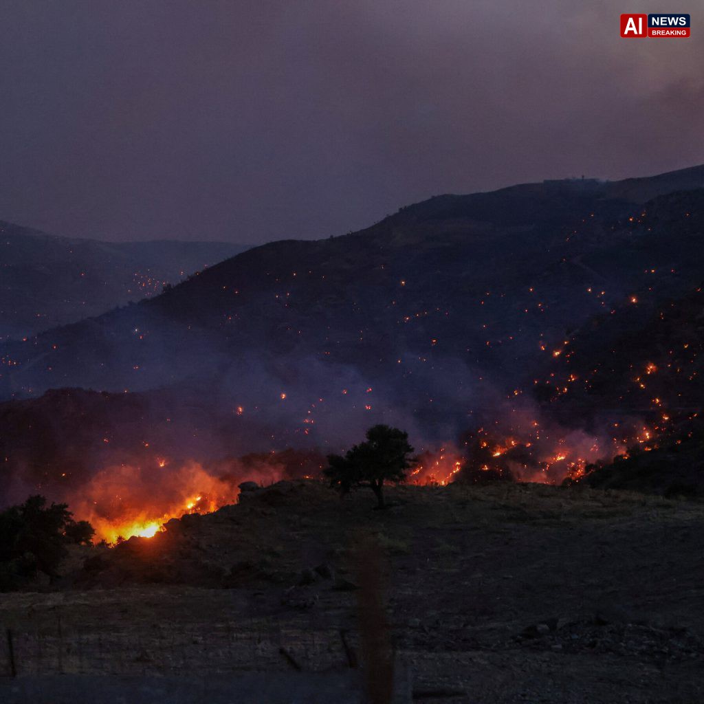 Firefighters Killed in Greece Wildfires as Blazes Continue to Rage.
