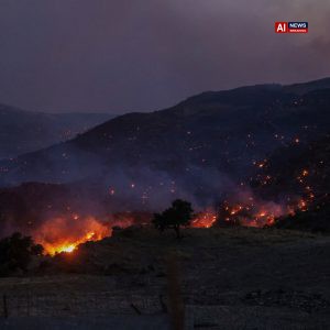 Firefighters Killed in Greece Wildfires as Blazes Continue to Rage.