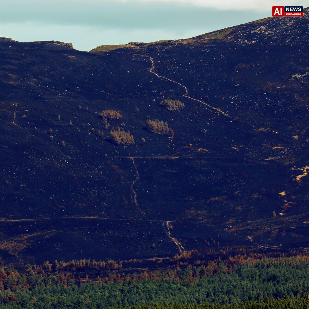 Firefighters battle Cairngorms wildfires