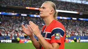 Erling Haaland vs. Inglaterra: cámara exclusiva del delantero durante el partido