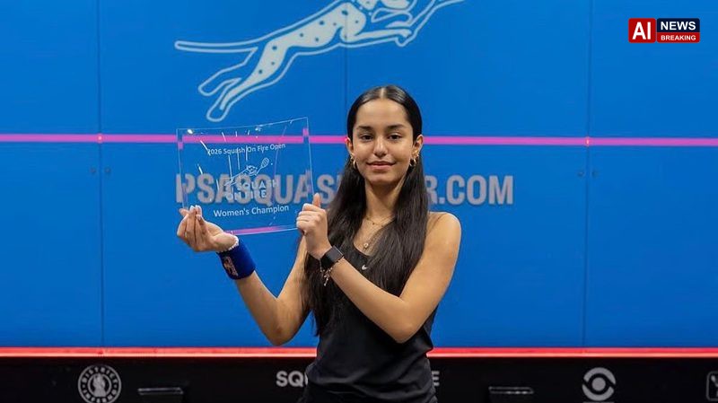 Anahat Singh Creates History, Becomes First Indian to Win World Junior Squash Championship