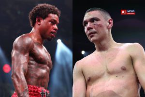 Errol Spence Jr. to face Tim Tszyu in middleweight boxing match.