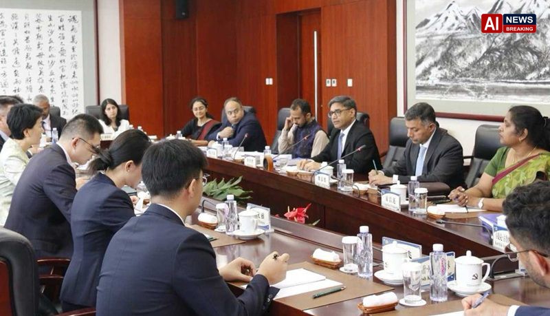 India Ambassador meets Chinese leaders