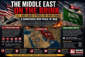 The Middle East on the Brink: U.S. and Saudi Strikes on Iran Signal a Dangerous New Phase of War