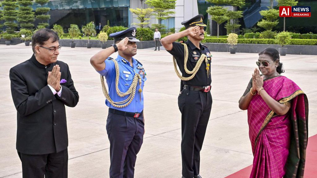 Murmu departs for three-nation European tour to boost ties