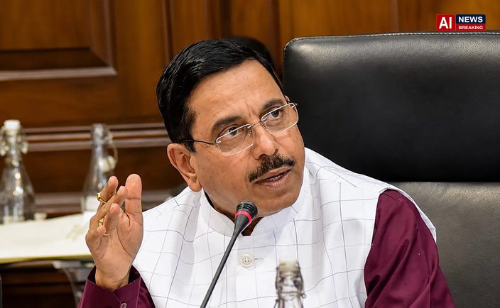 Pralhad Joshi takes charge of Education Ministry