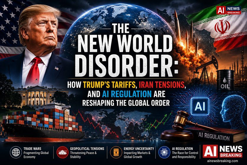 The New World Disorder: Trump's Tariffs, Iran Crisis, and AI Regulation Are Redefining Global Power in 2026