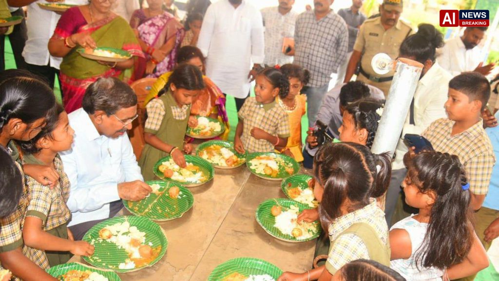 Government aims to provide holistic education to Andhra Pradesh students.