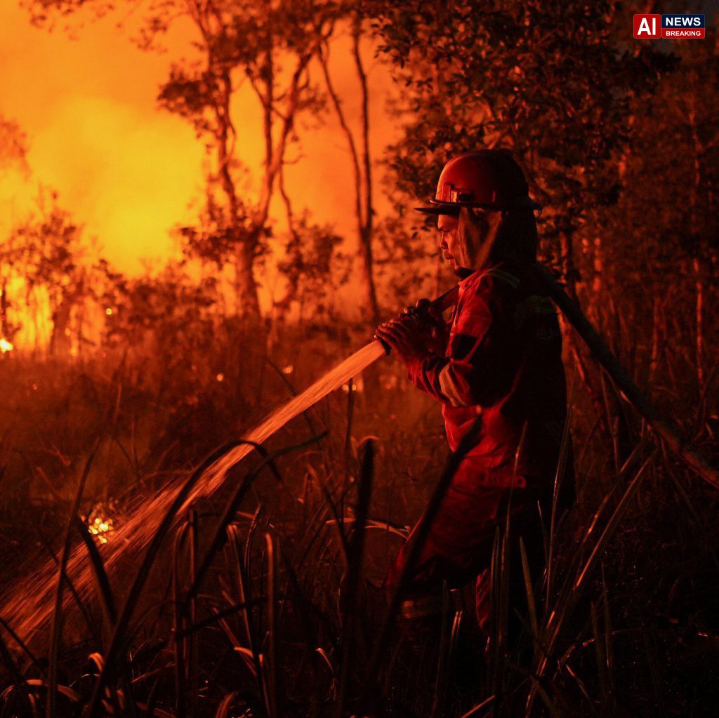 Indonesian wildfires worsen as El Niño drives haze crisis