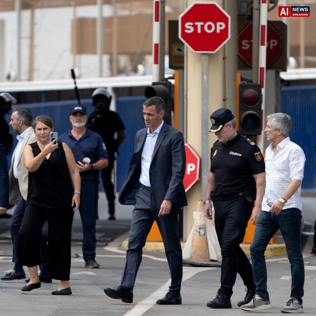 Spanish Government Deploys Troops and Police to Ceuta Border.
