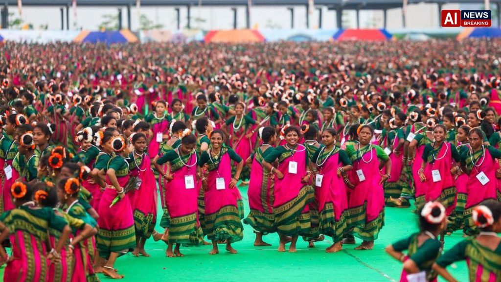 Dhimsa jamboree held at Bhogapuram airport