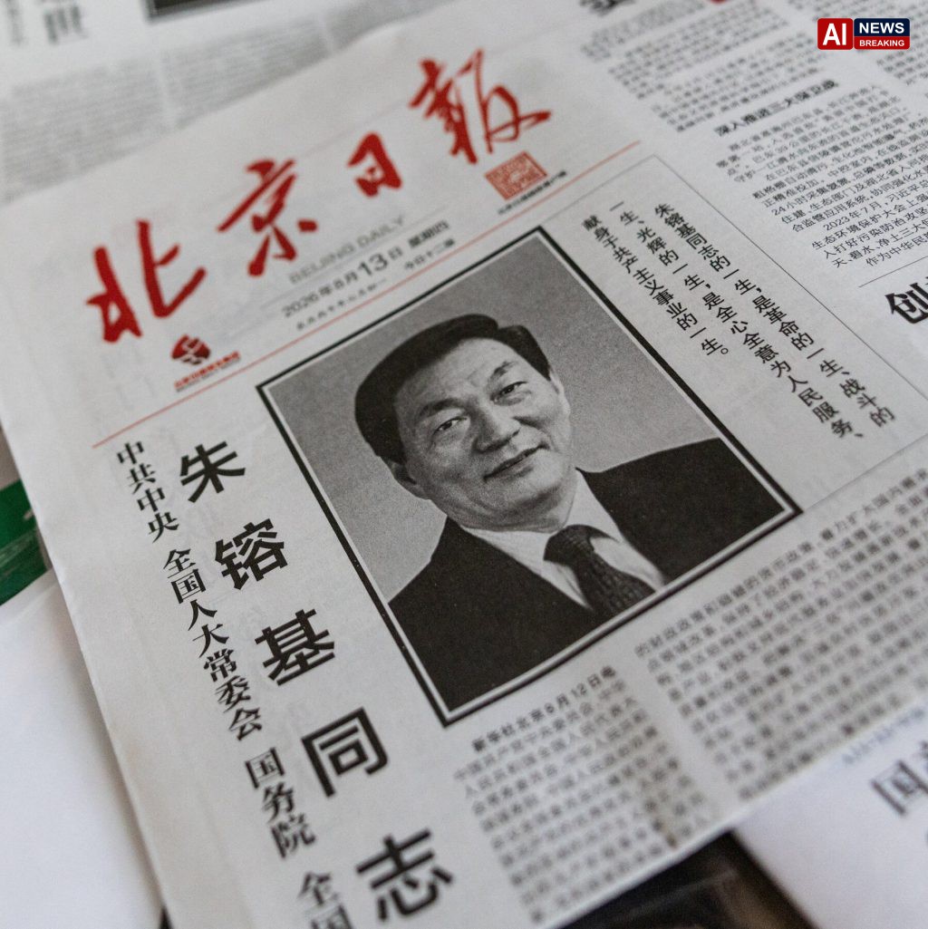 China's Former Premier Zhu Rongji Dies Aged 90