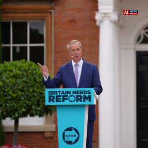 Nigel Farage contests Clacton by-election.