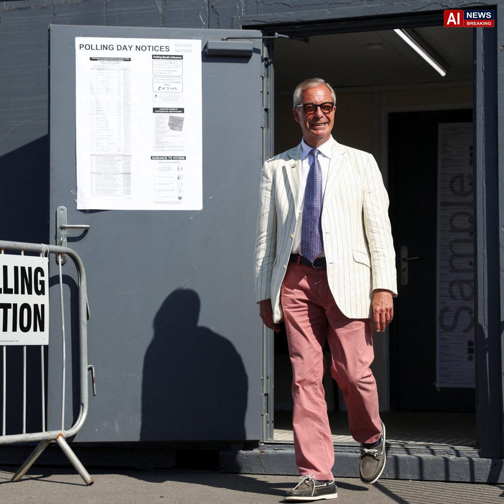 Farage wins UK by-election